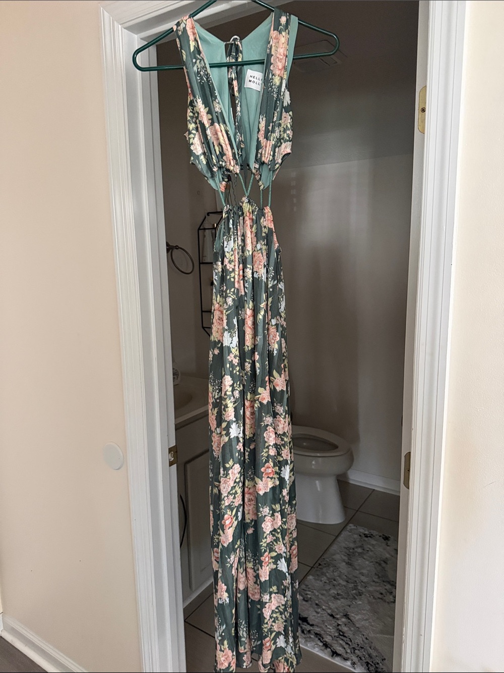 HELLO MOLLY Floral Maxi Dress US 2